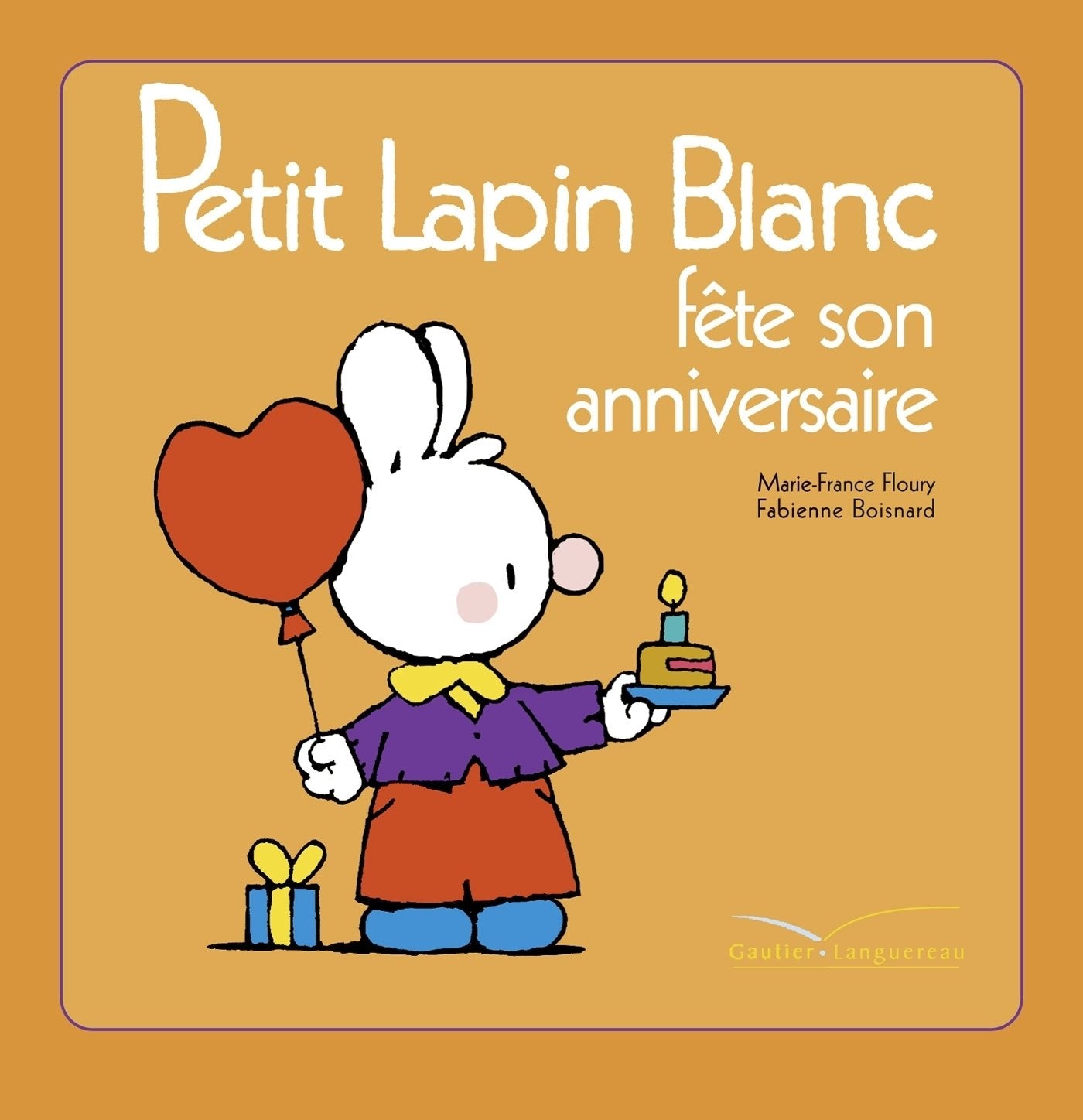 Petit Lapin Blanc fête son anniversaire book