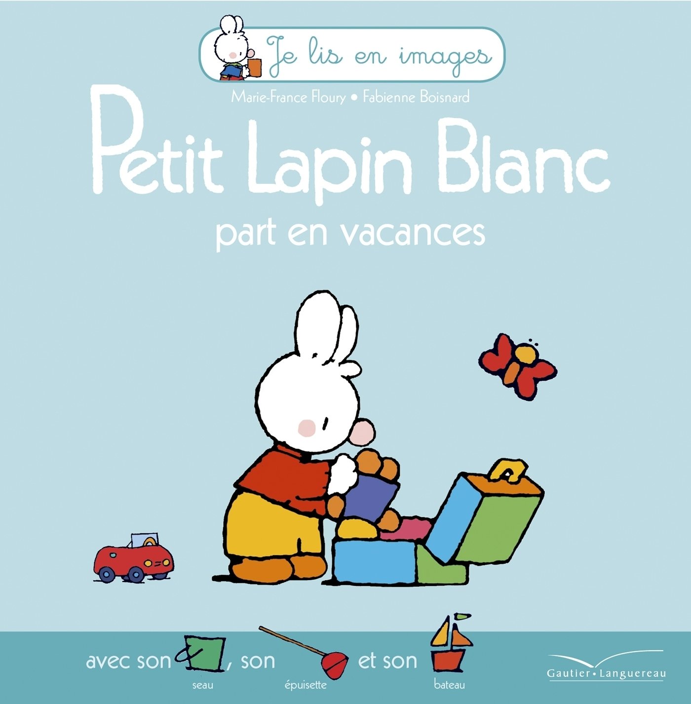 Petit Lapin Blanc part en vacances book