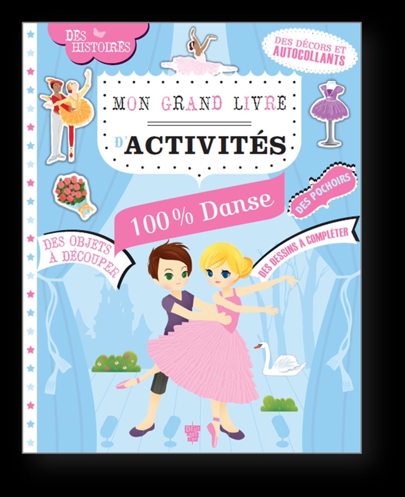 Mon grand livre d'activités 100% Danse book