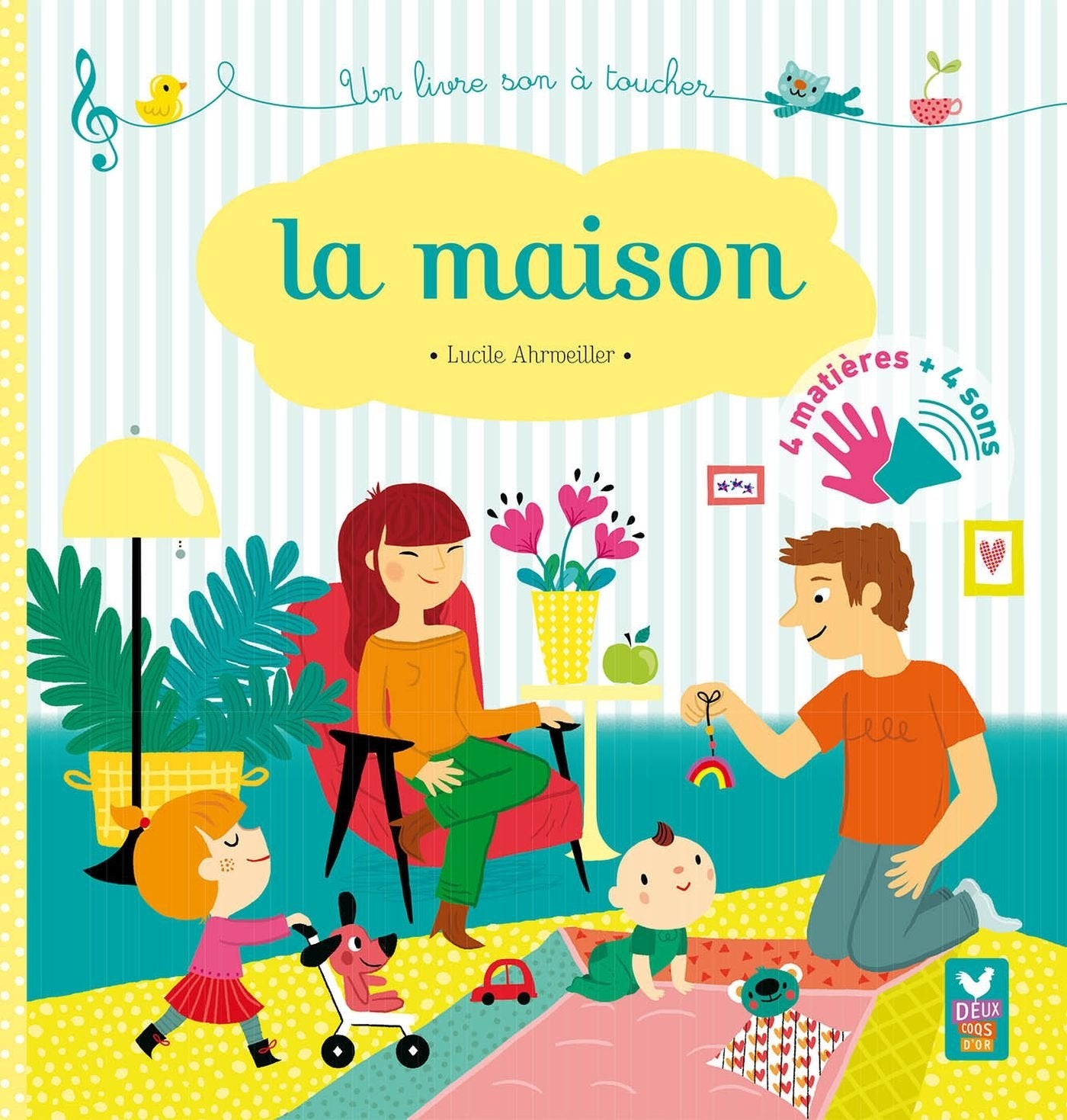La maison - livre sonore à toucher book