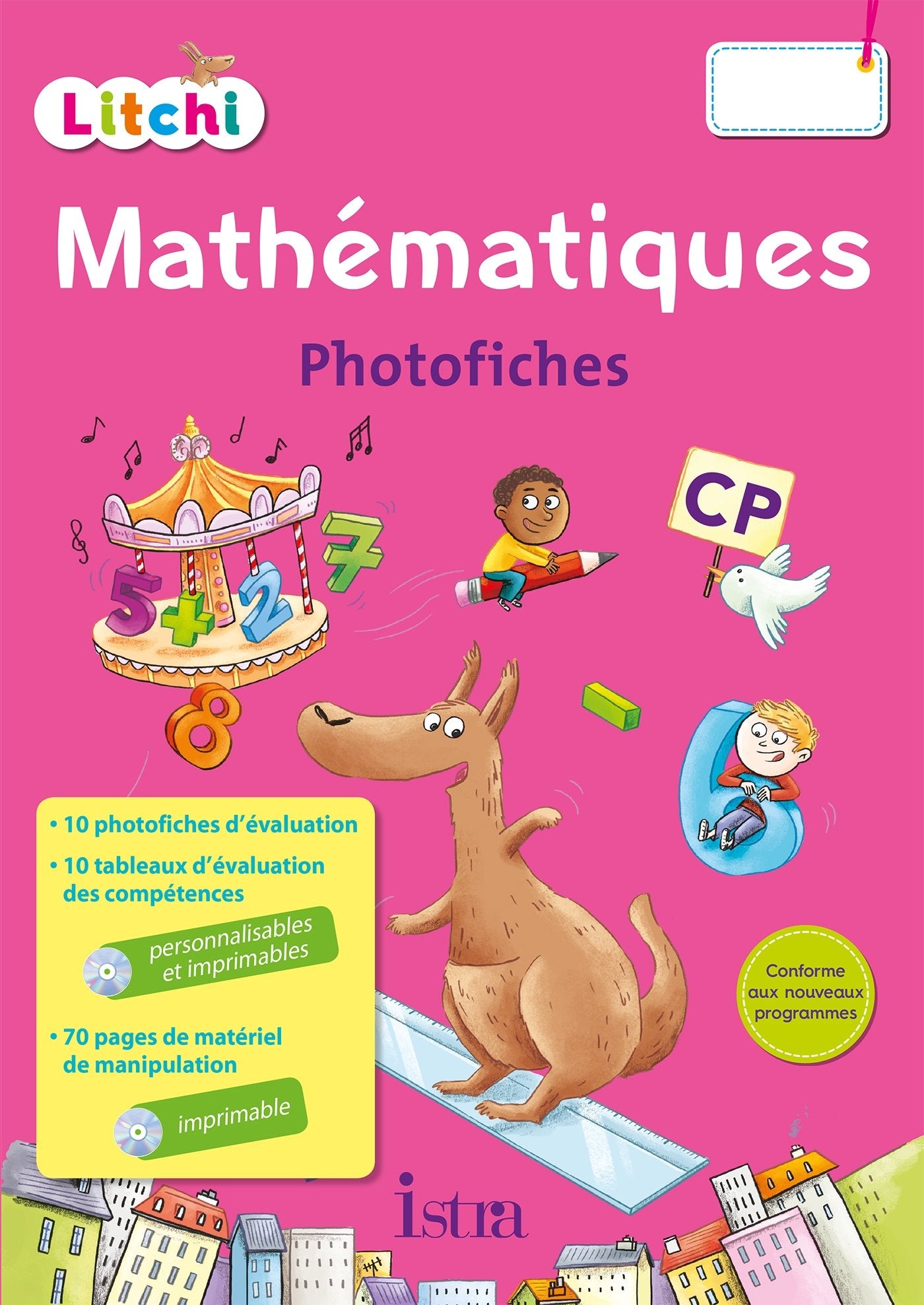 Litchi Mathématiques CP - Photofiches + CD ROM - Ed. 2016 book