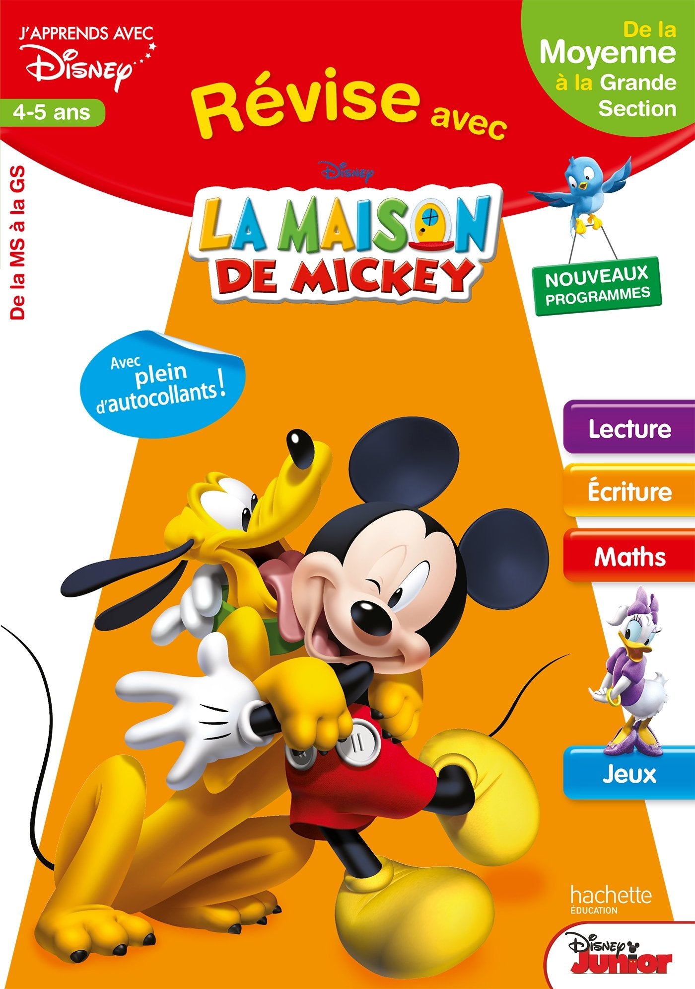 Révise avec Mickey - De la MS à la GS: De la Moyenne à la Grande Section Non-fiction