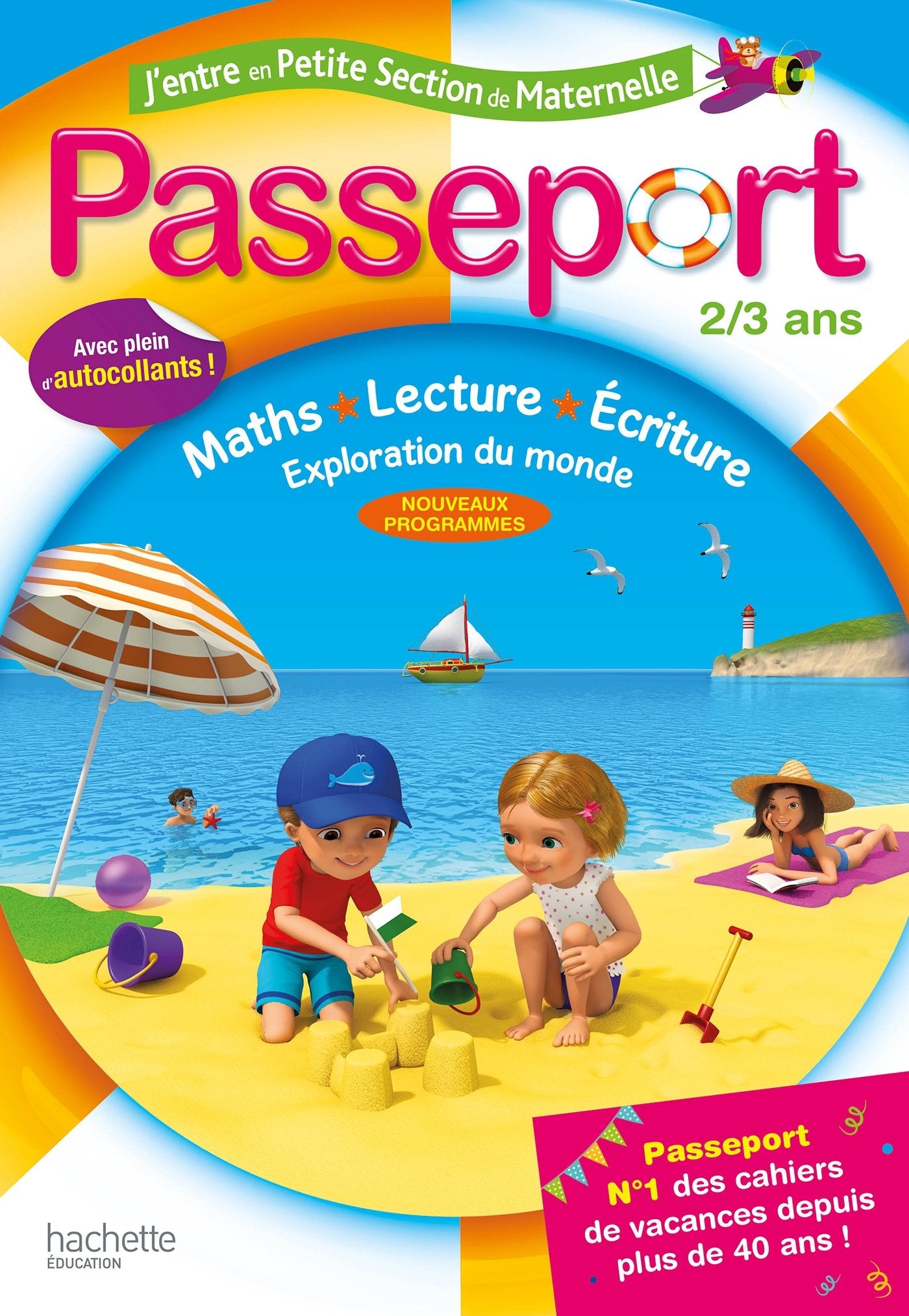 Passeport J'entre en petite section 2/3 ans Books