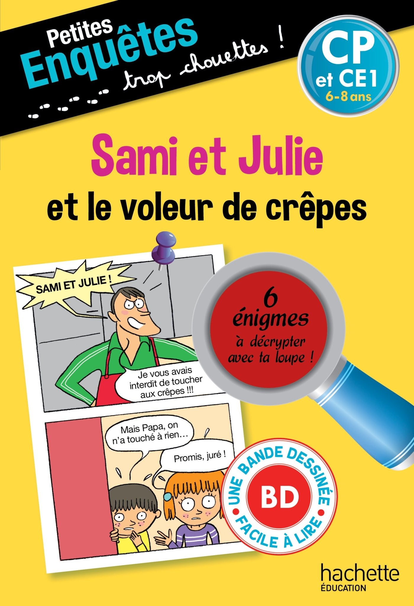 Sami et Julie et le voleur de crêpes CP et CE1 - Cahier de vacances book