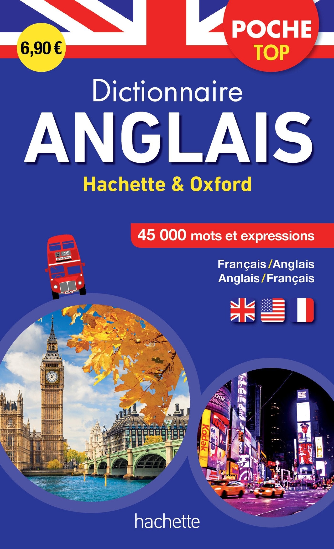 Dictionnaire Poche Top Hachette Oxford - Bilingue Anglais: Bilingue Français/anglais - Anglais/français Foreign Languages ​​& Dictionaries