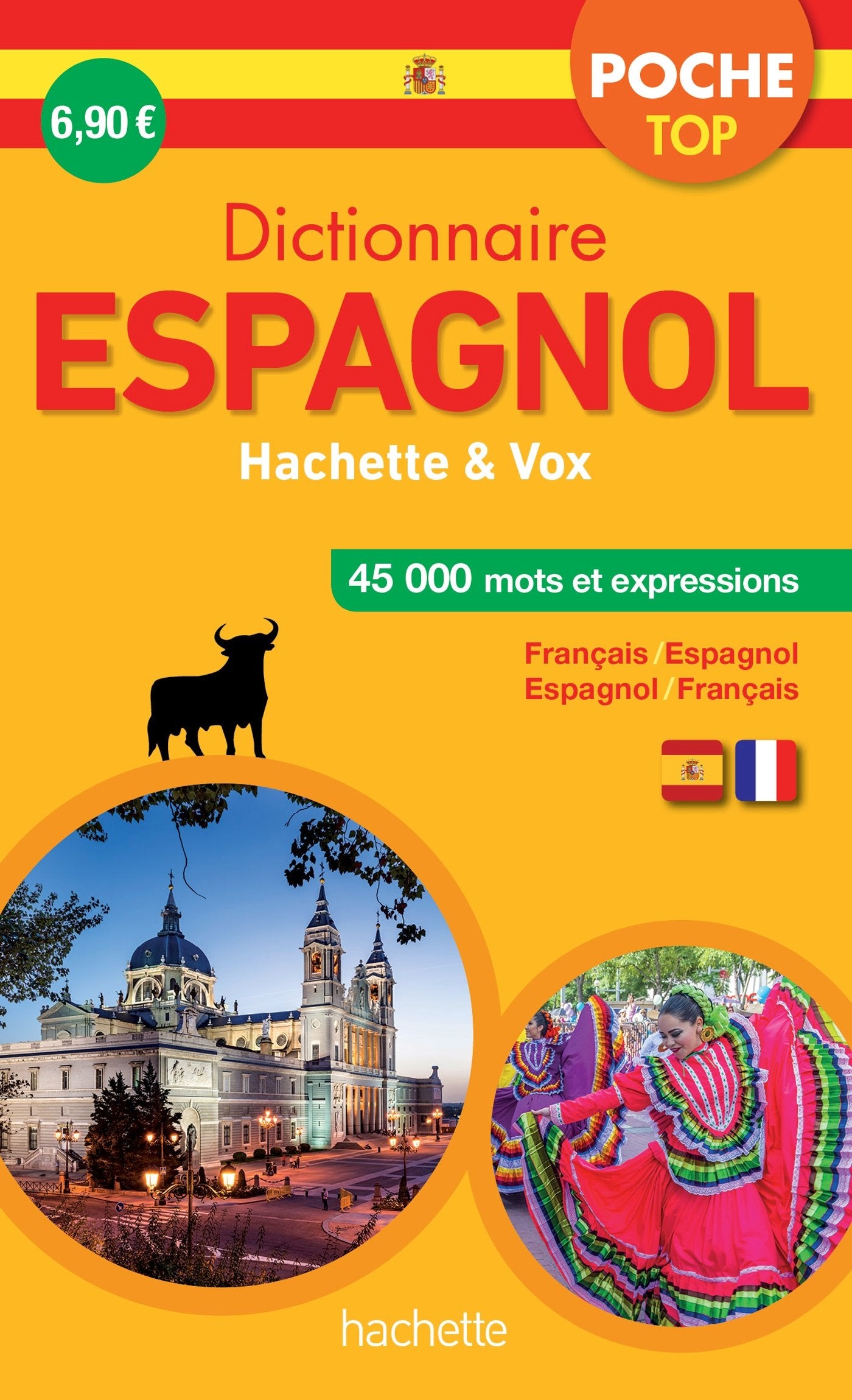 Dictionnaire Poche Top Hachette Vox - Bilingue Espagnol book