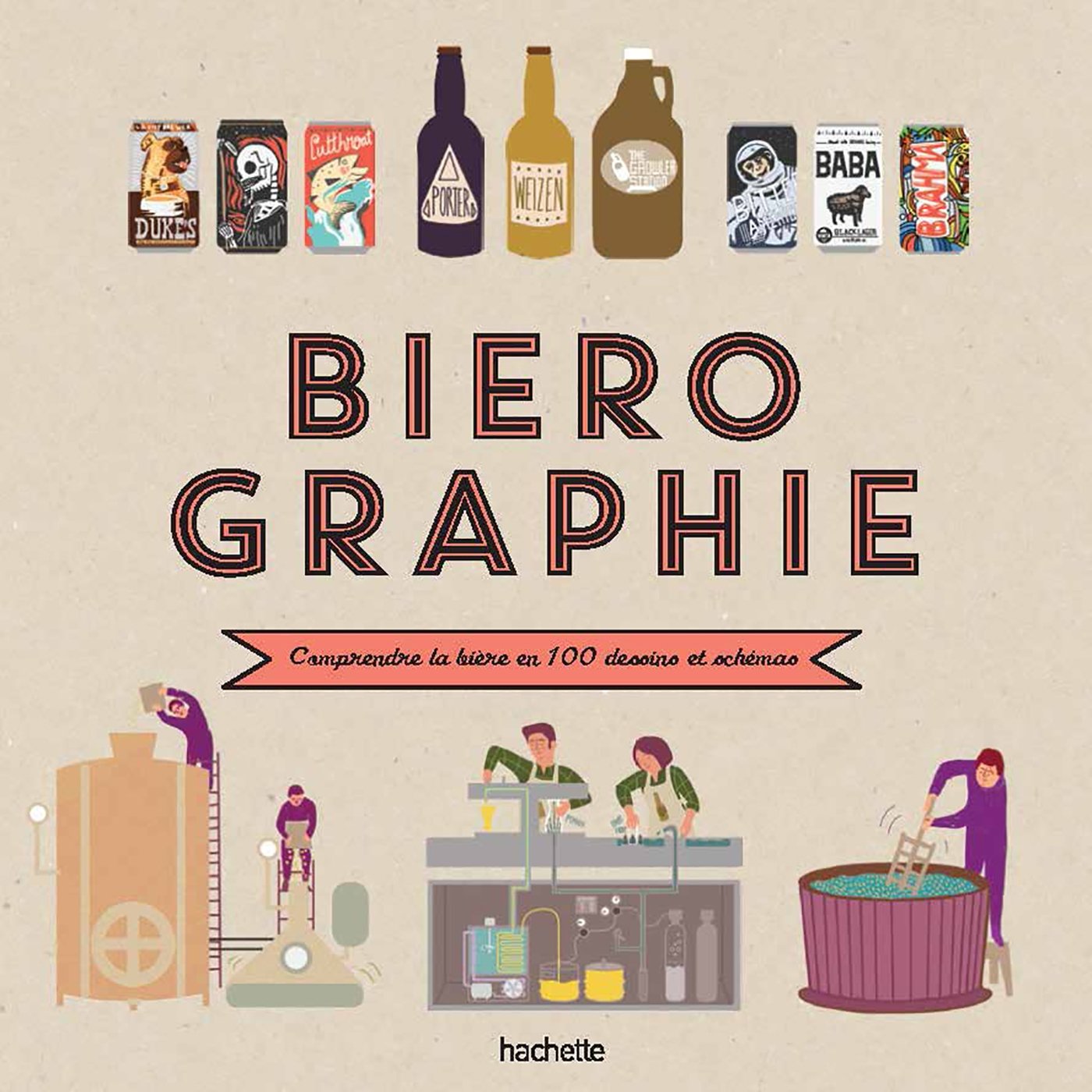 Biérographie: Comprendre tout l'univers de la bière en un clin d il book