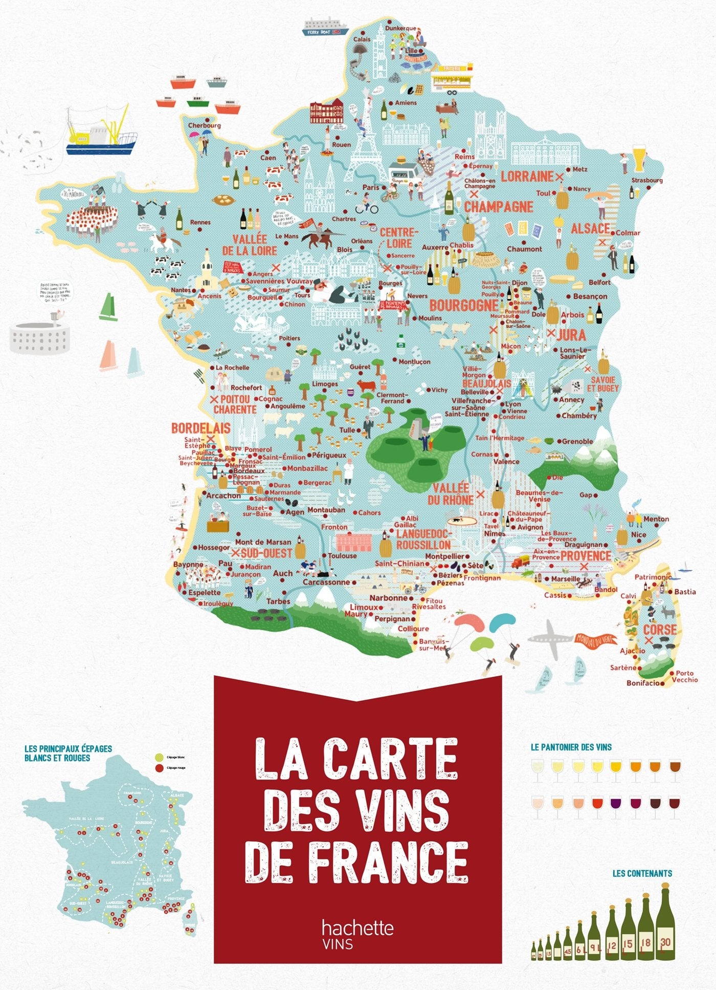 La carte des vins de France book
