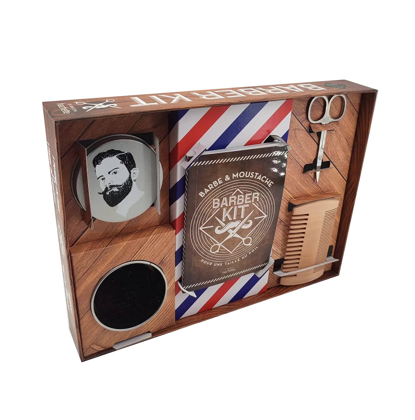 Coffret Barber kit: Barbe et moustache, pour une taille au poil book