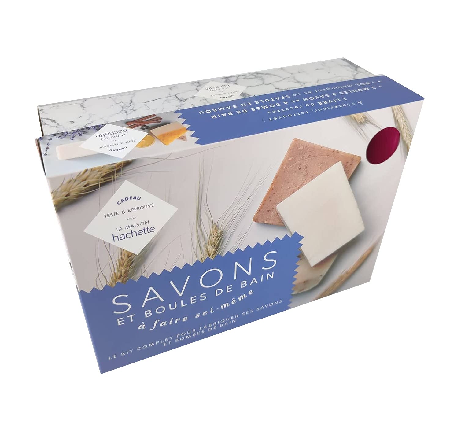 Coffret Savons et Boules de bain à faire soi-même book