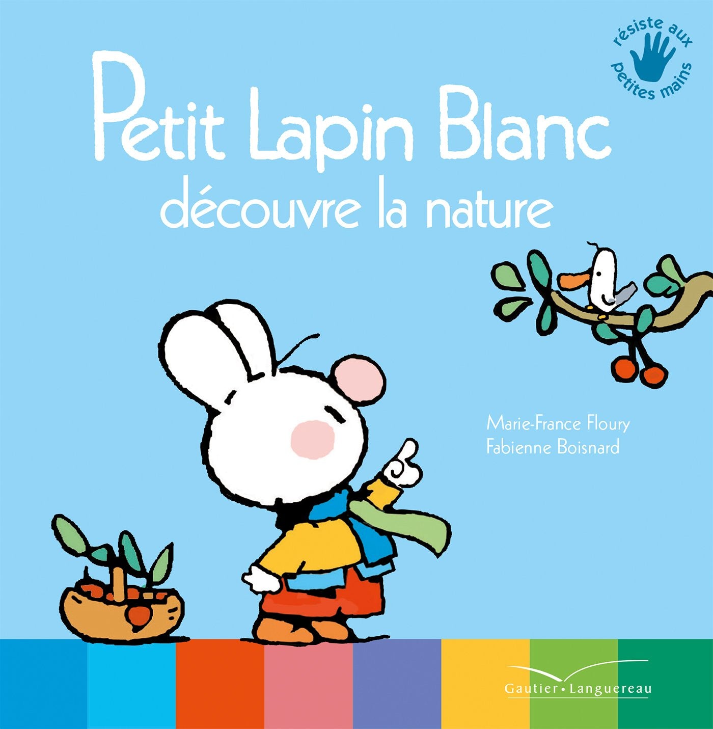 Petit Lapin Blanc découvre la nature book