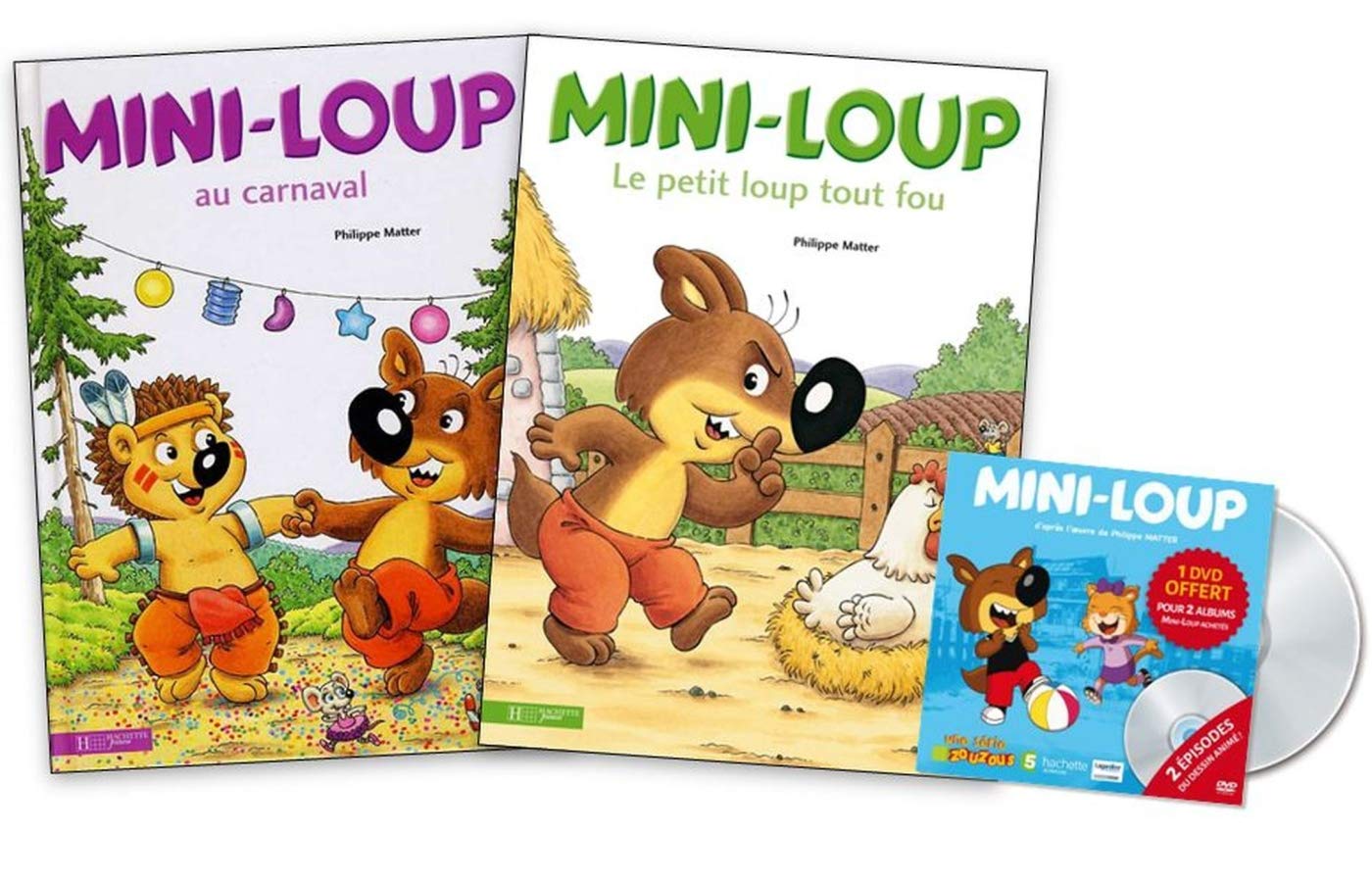 Le petit loup tout fou & au carnaval book