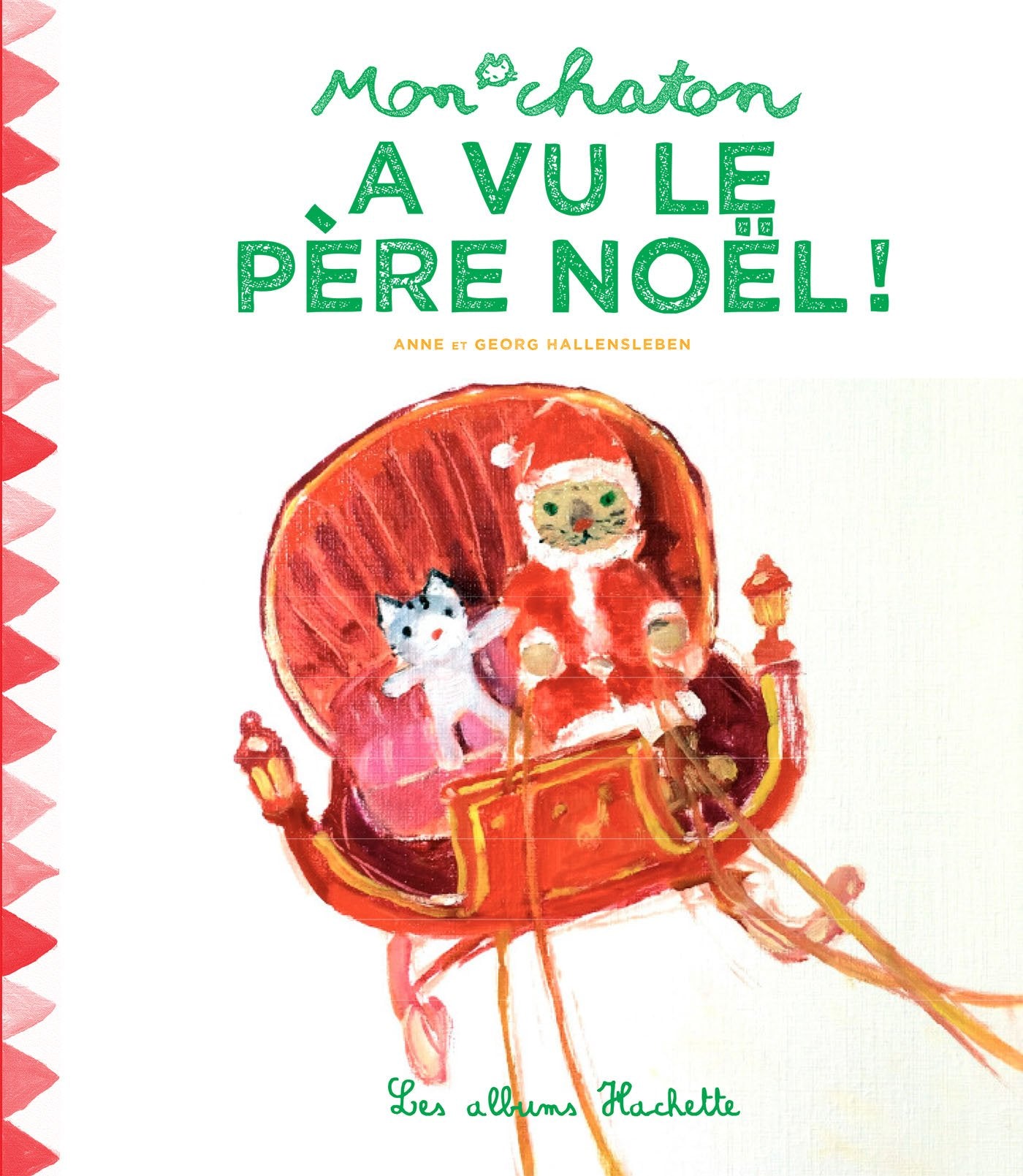 Mon chaton a vu le père Noël Children's books