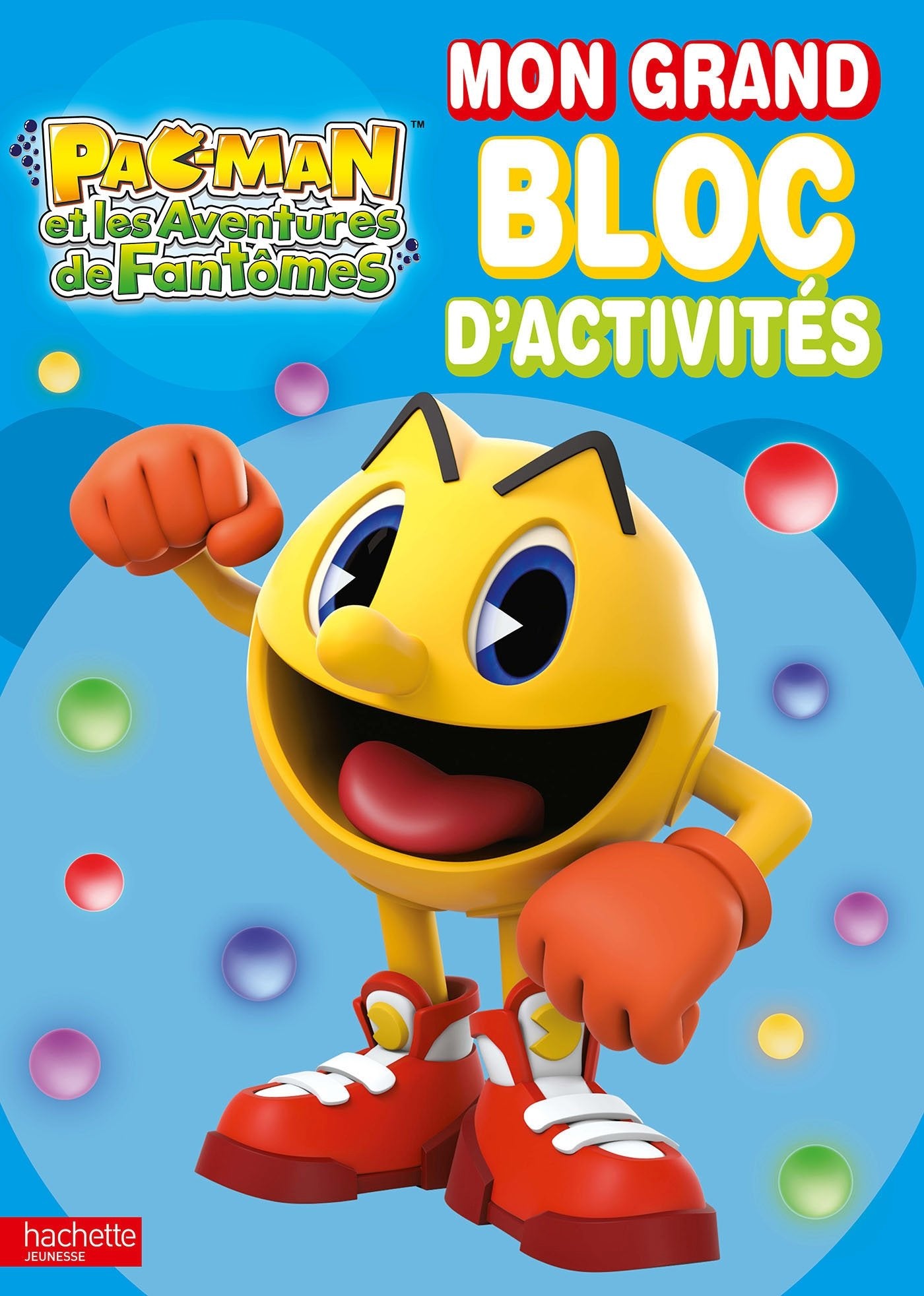 Pac-Man et les aventures de Fantômes: Mon grand bloc d'activités book