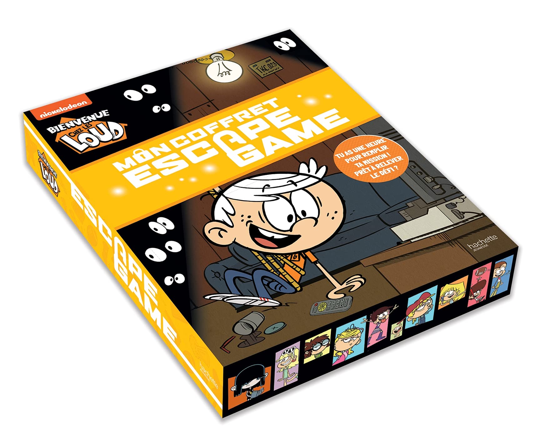 Bienvenue chez les Loud - Mon coffret Escape Game book