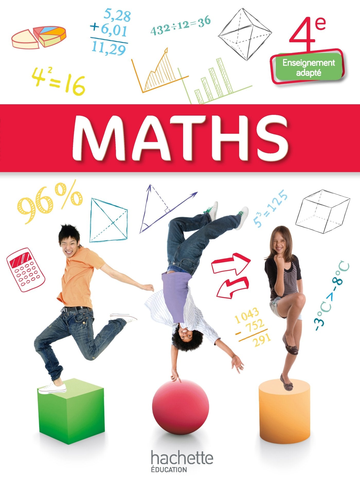 Mathématiques 4e Enseignement adapté - Livre élève consommable - Ed. 2015 Professional & Reference Books