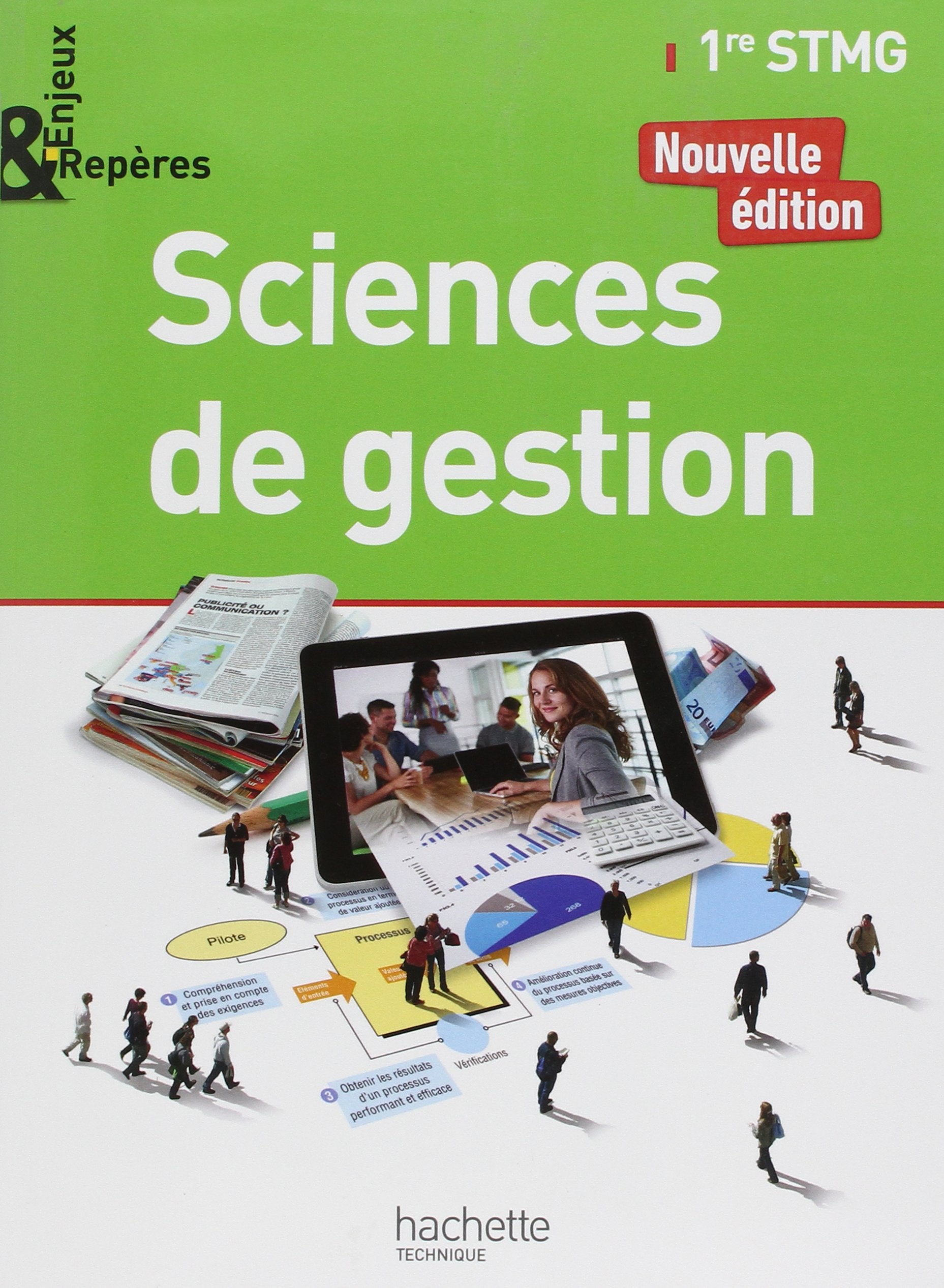 Enjeux et Repères Sciences de gestion 1re STMG - Livre élève - Ed. 2017 Professional & Reference Books