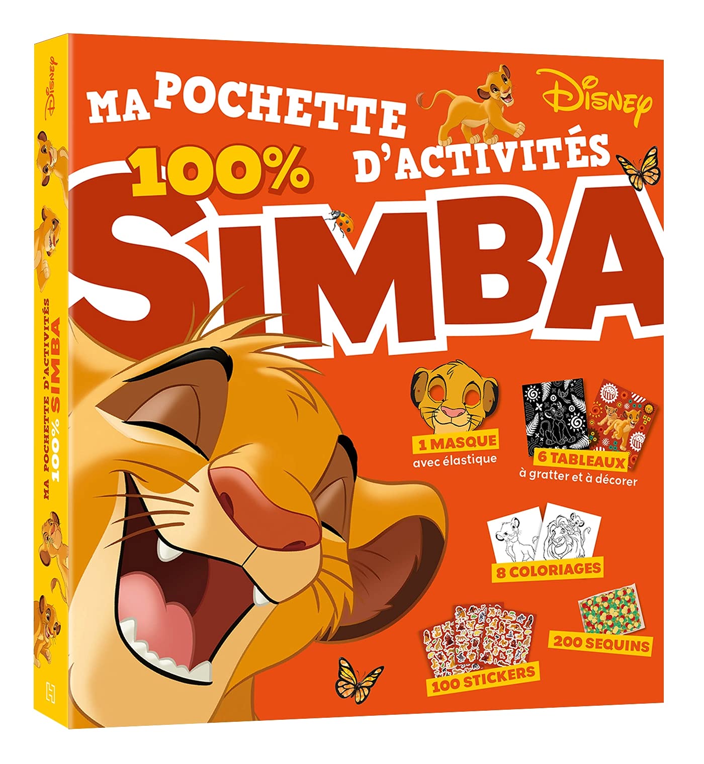 LE ROI LION - Ma pochette d'activités 100 % Simba - Disney: 100 % Simba book