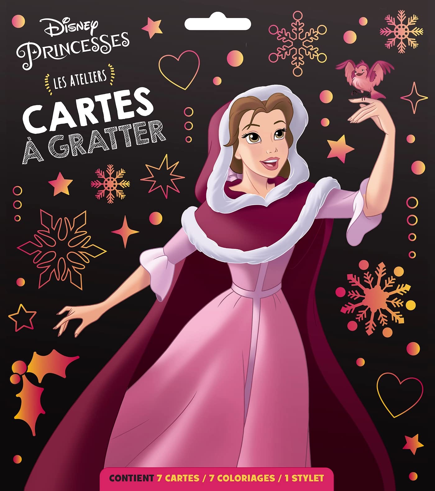 DISNEY PRINCESSES - Pochette Cartes à gratter - Spécial Noël book