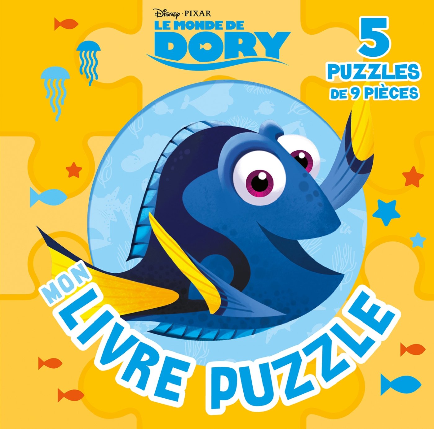 DORY, MON PETIT LIVRE PUZZLE: 5 puzzles de 9 pièces Books