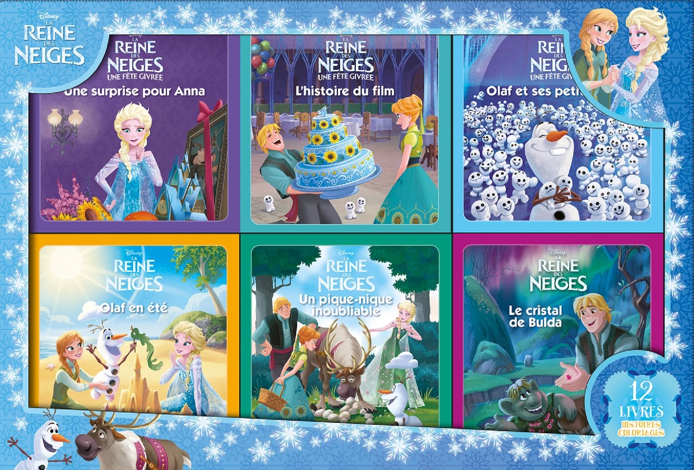Disney - La Reine des Neiges - Coffret 12 Livres book