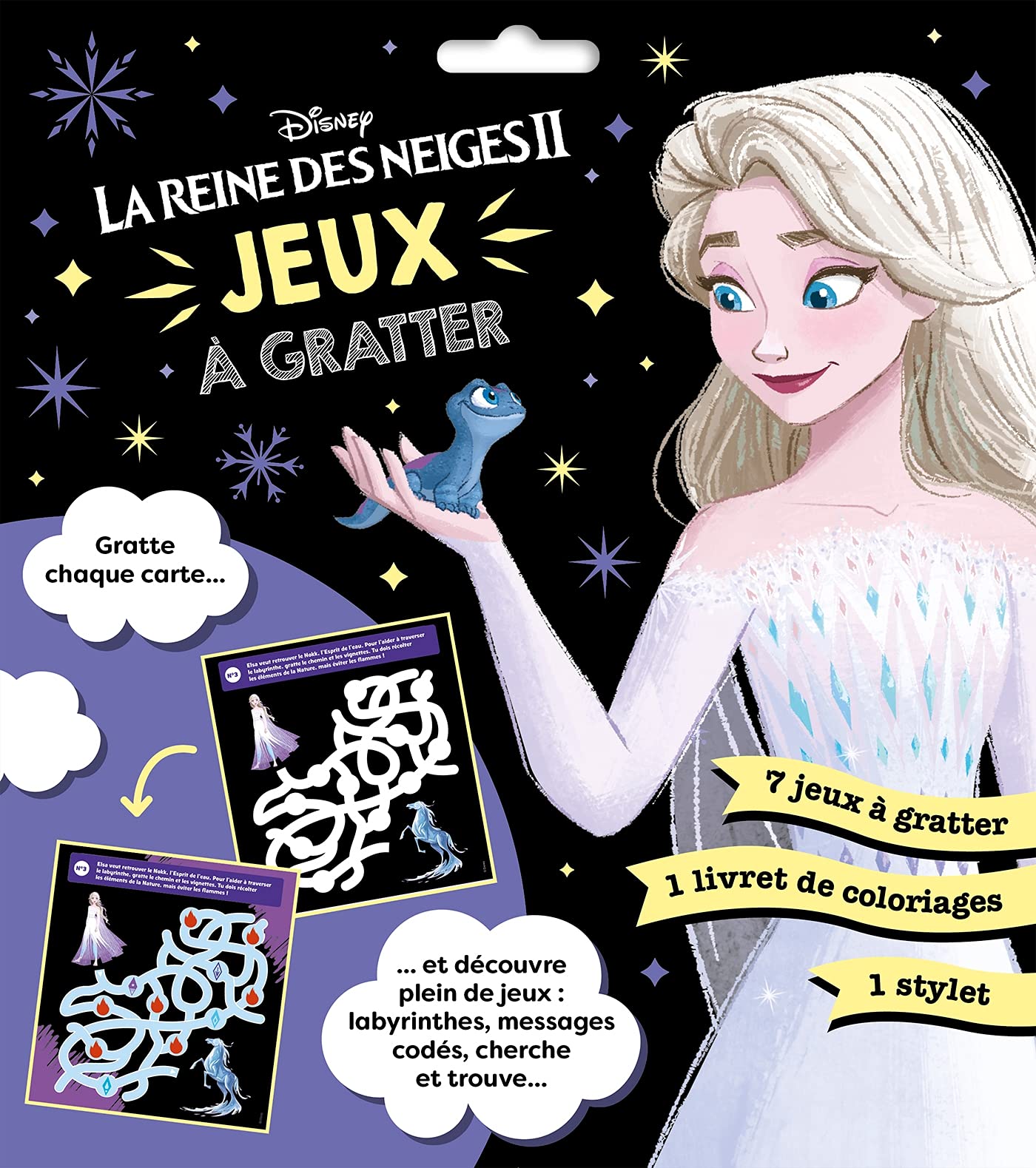 LA REINE DES NEIGES - Les Ateliers Disney - Jeux à gratter - Disney book