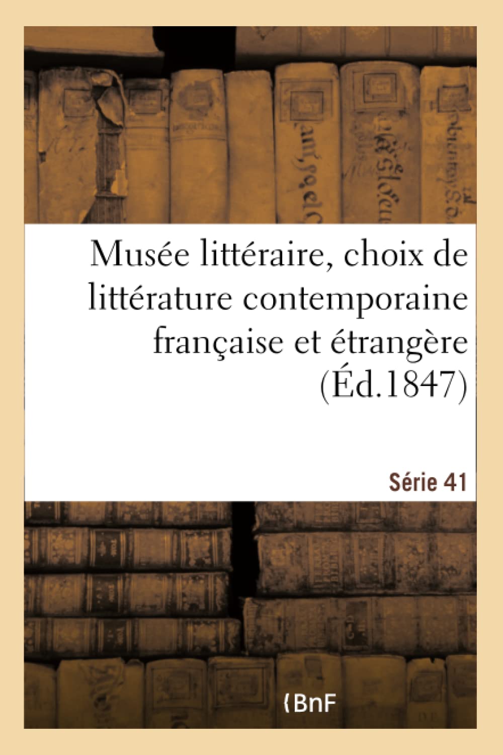 Musée littéraire, choix de littérature contemporaine française et étrangère book