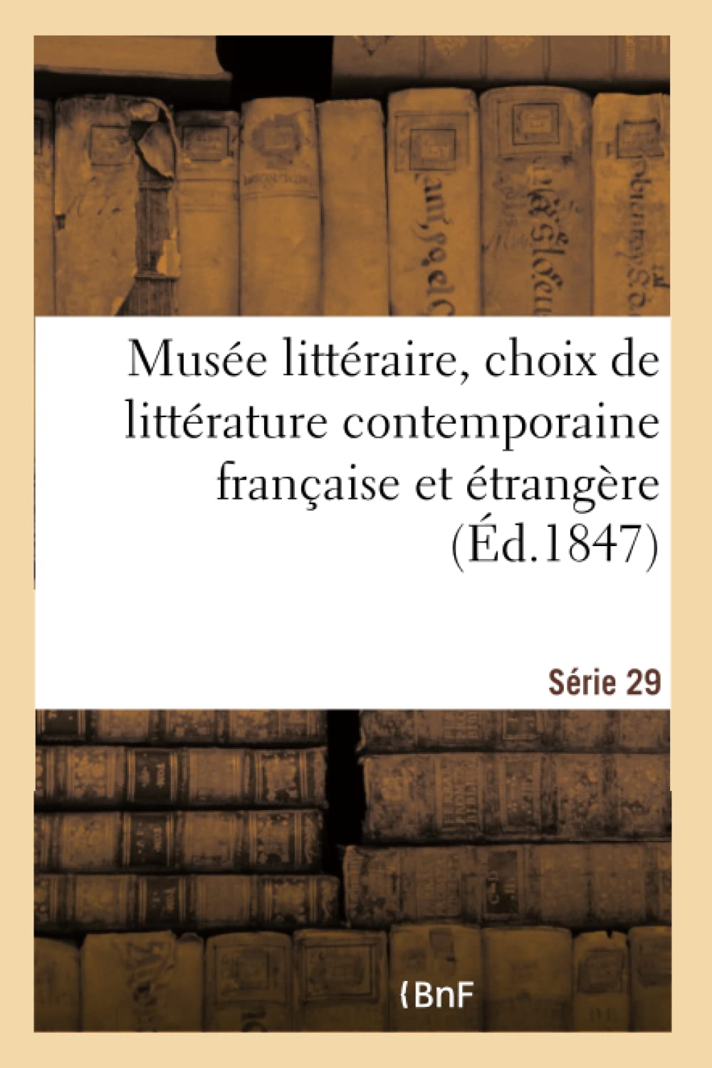 Musée littéraire, choix de littérature contemporaine française et étrangère book
