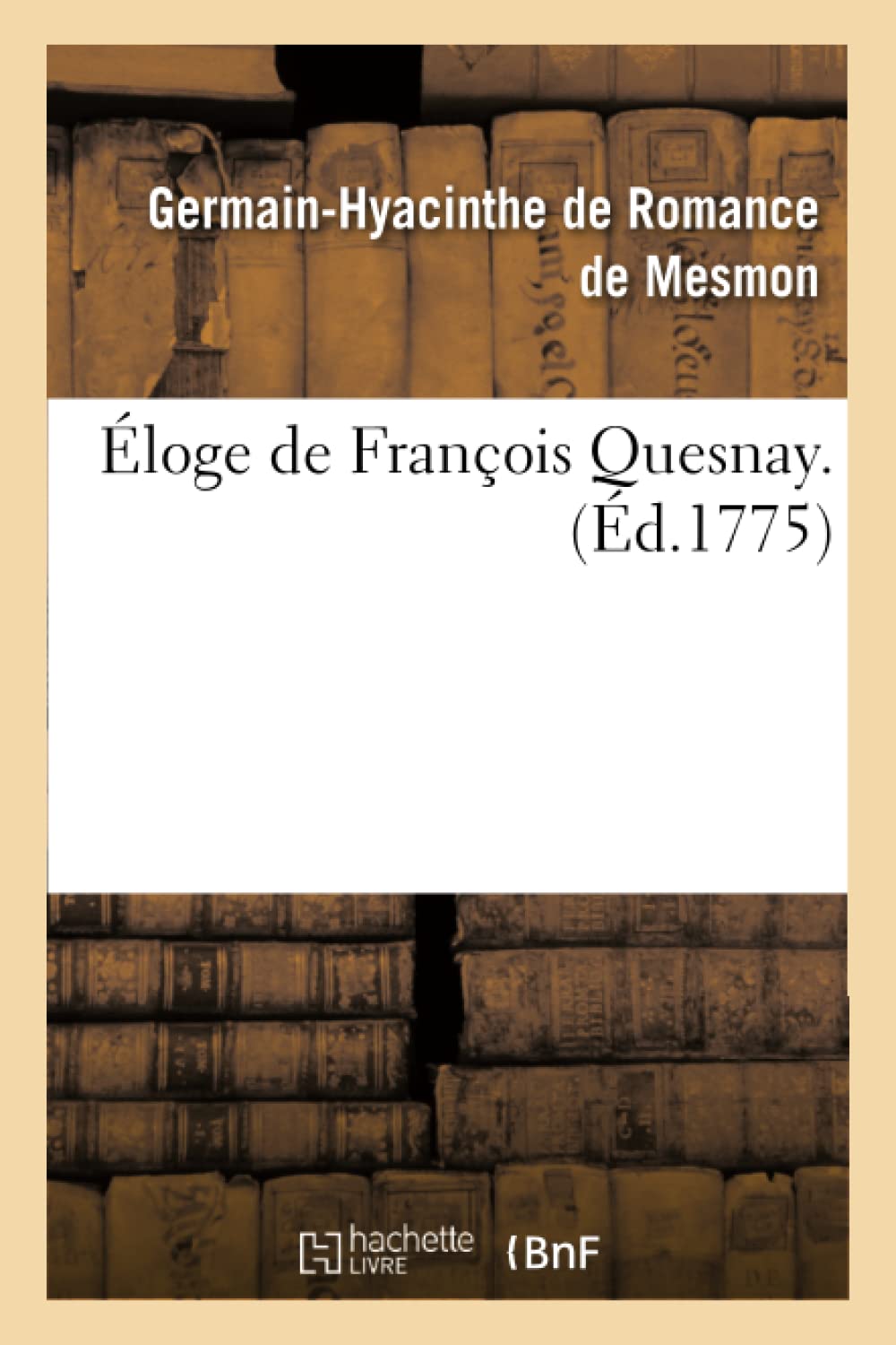 Éloge de François Quesnay. book