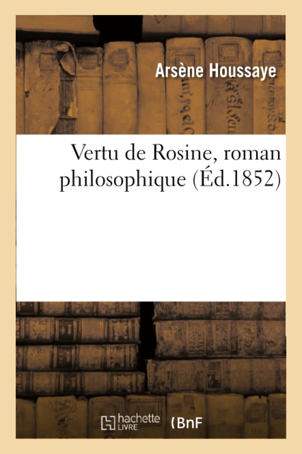 Vertu de Rosine, roman philosophique book