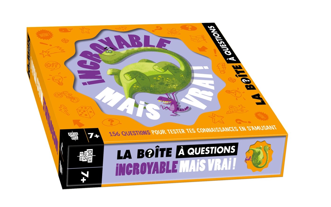 Incroyable mais vrai ! - boîte avec cartes et livre book