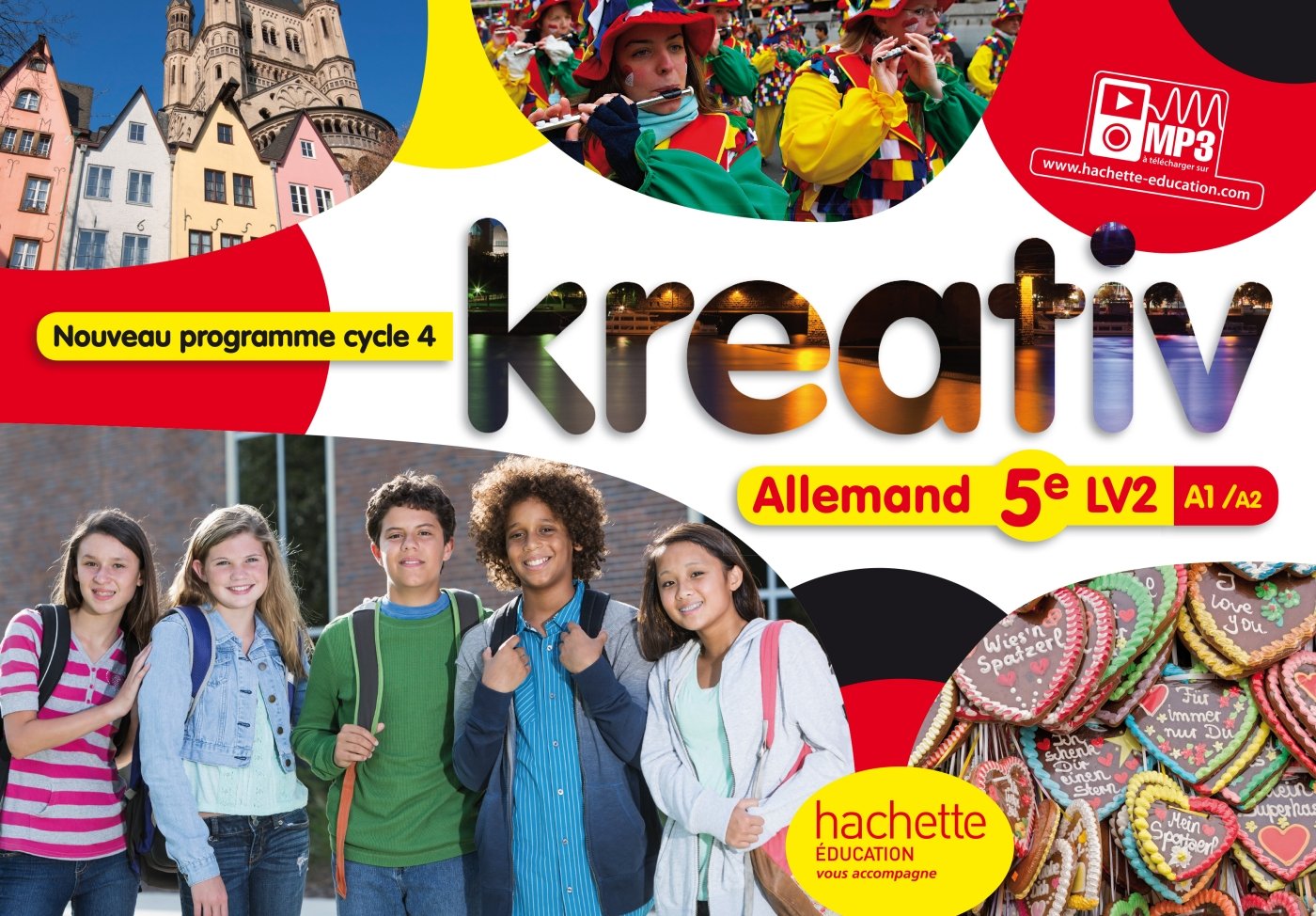 Kreativ allemand cycle 4 / 5e LV2 - éd. 2016 Professional & Reference Books
