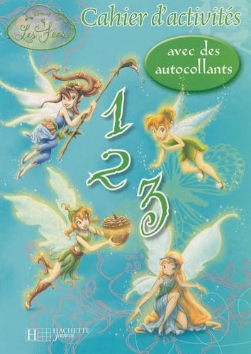 123: Cahier d'activités avec des autocollants book