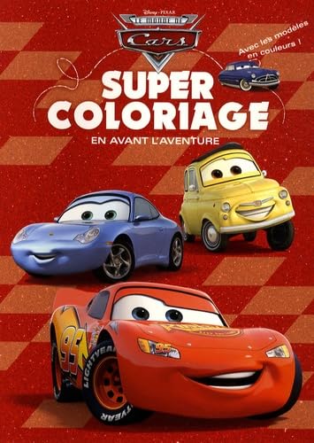 Le monde de Cars: Super coloriage en avant l'aventure Books