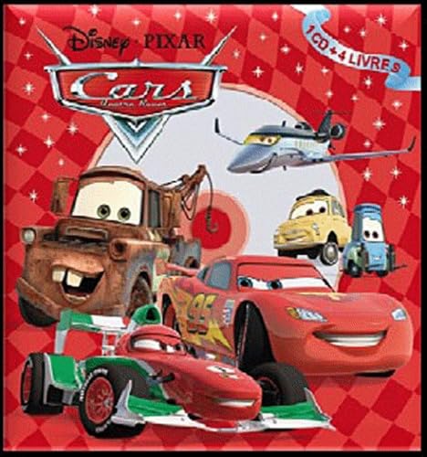 Cars: Mon coffret CD 4 livres Books