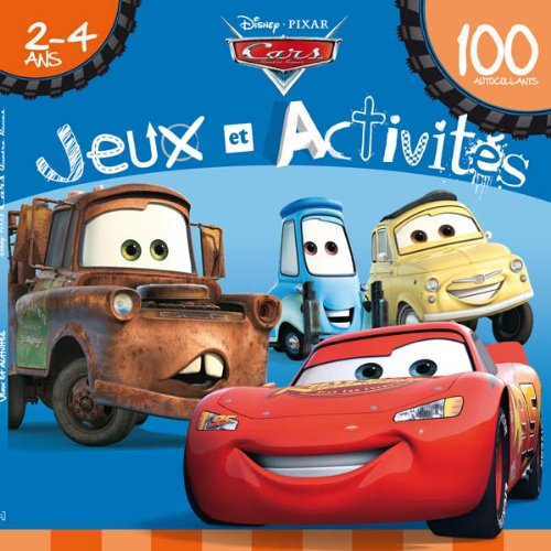 Cars, jeux et activités: 100 autocollants. 2-4 ans Books