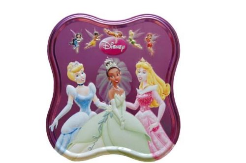 Boite à métal princesses et fées Disney: Avec un livre d'histoire, deux livres de jeux et 50 stickers book