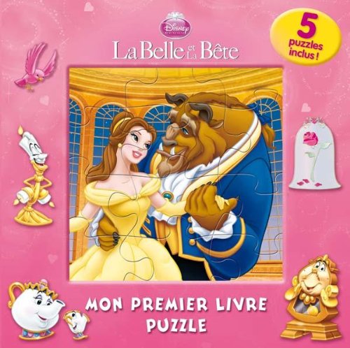 La Belle et la Bête: Mon premier livre puzzle Books