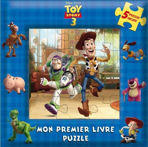 Toy Story 3, MON PREMIER LIVRE PUZZLE book
