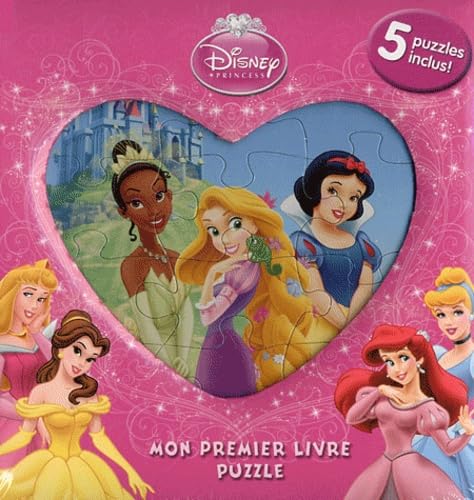 Mon premier livre puzzle Disney Princess: 5 puzzles inclus ! Books