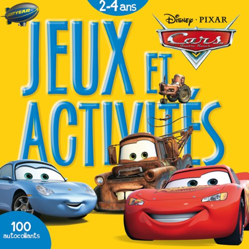 Jeux et activités 2-4 ans Cars book