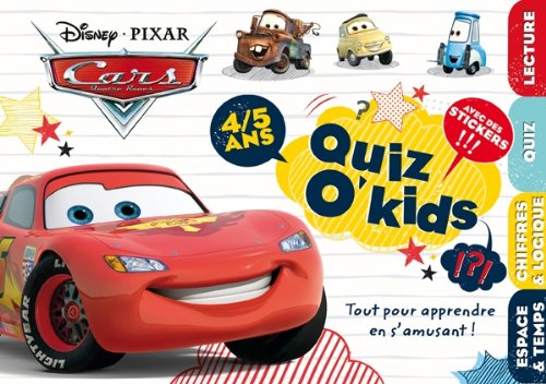 Quiz o'kids cars 4/5 ans: Tout pour apprendre en s'amusant Books