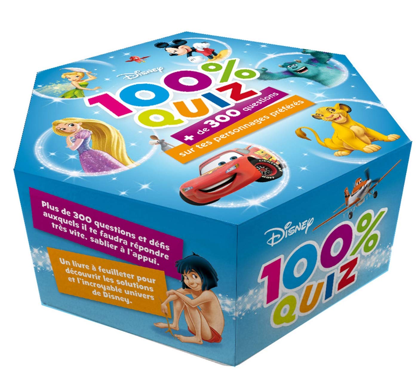 100 % quiz Disney: Plus de 300 questions sur tes personnages préférés Books