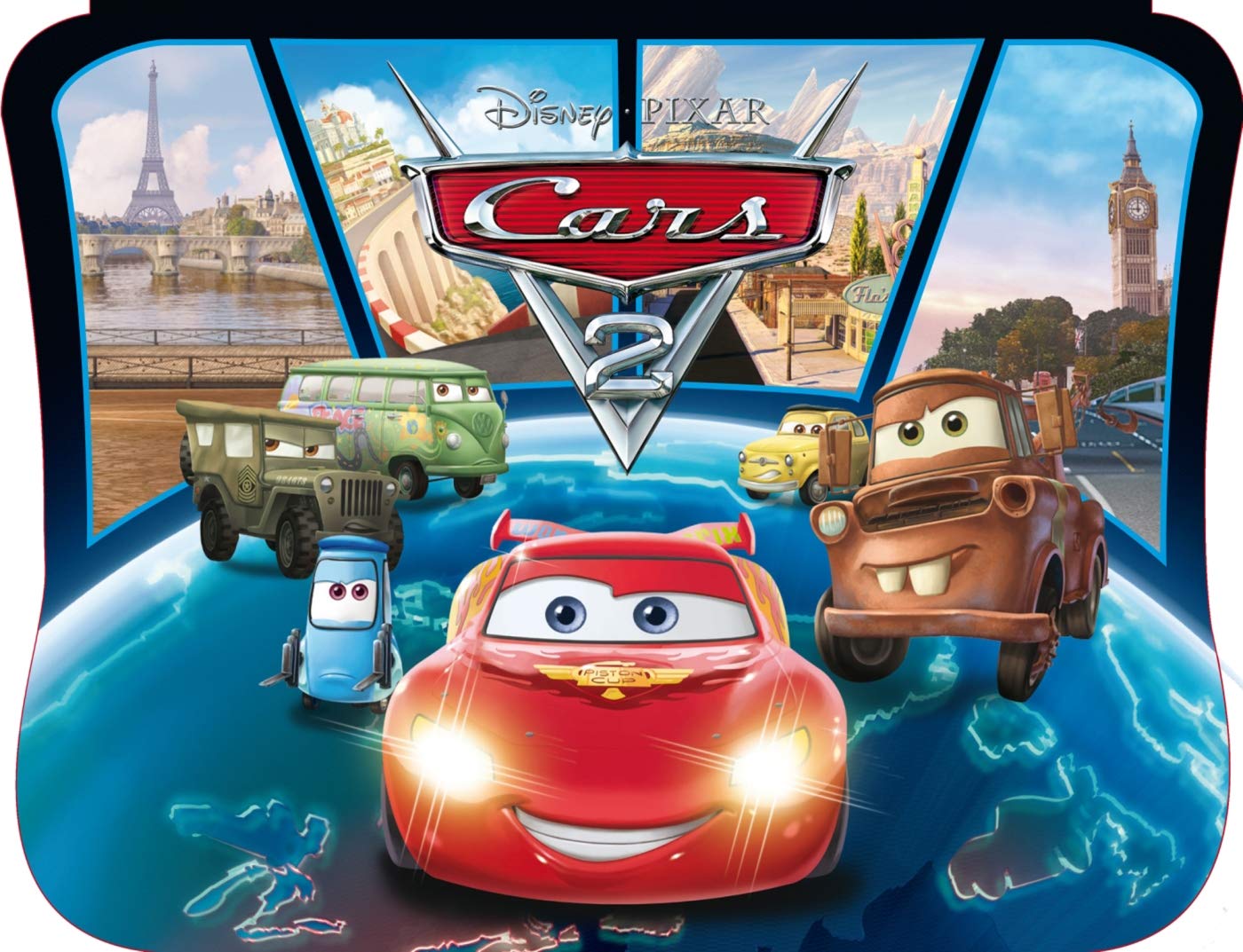 Cars 2, coloriages book