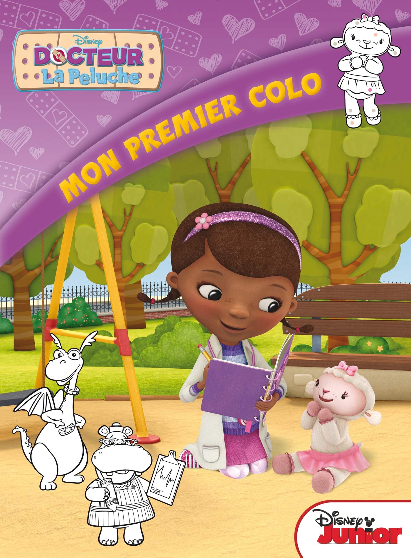 Mon premier coloriage Disney Junior - Doc la Peluche: Docteur La Peluche Books