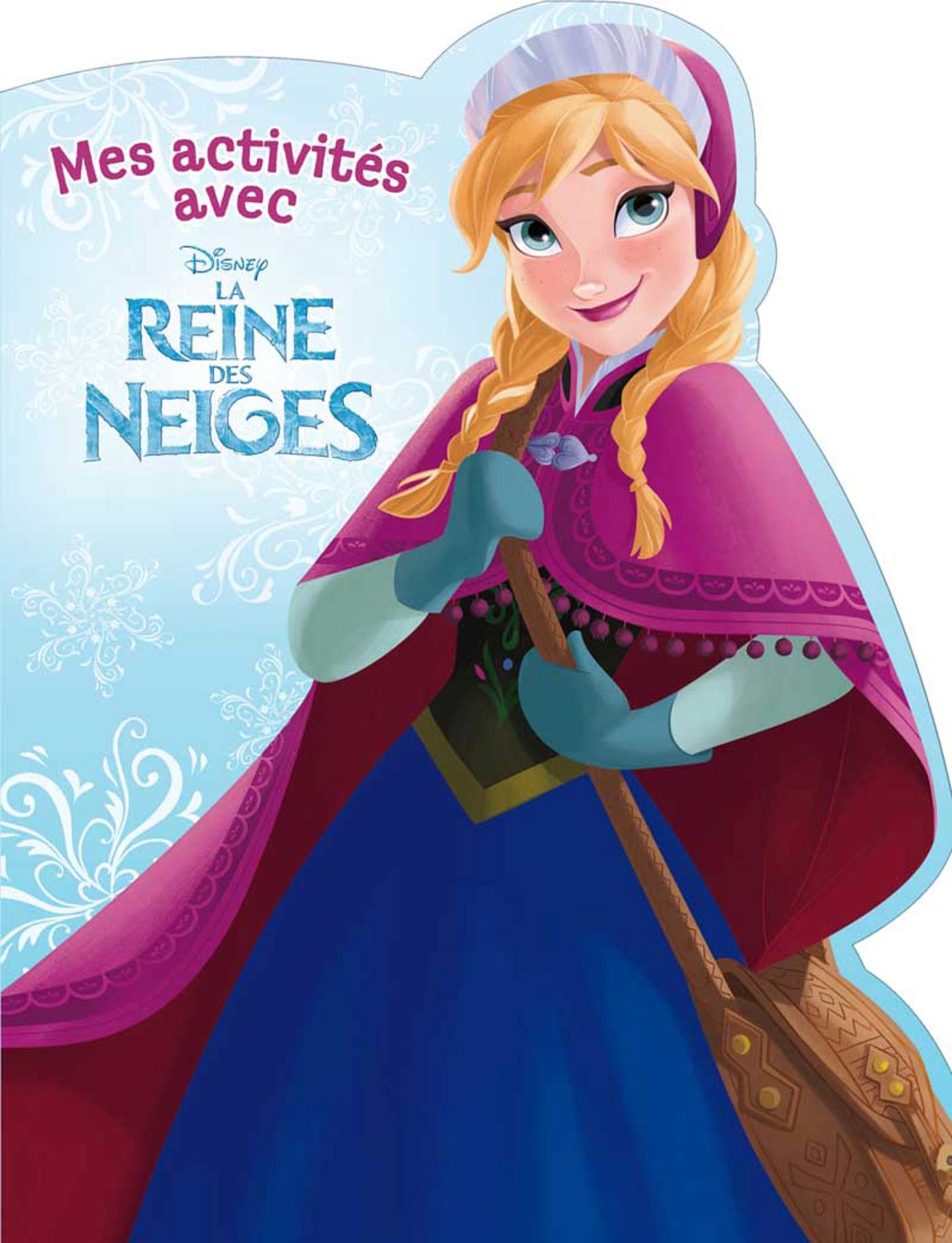 Anna, La Reine des Neiges, ACTIVITES A DECOUPE Children's books