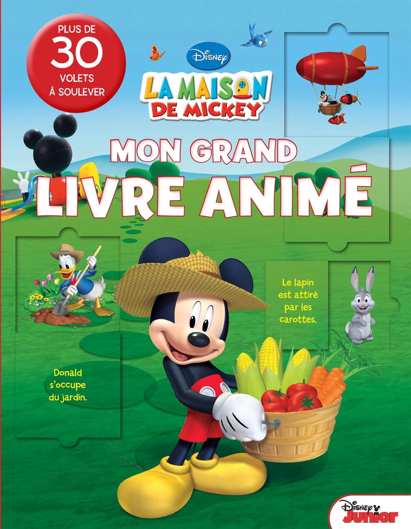 Mon grand livre animé La maison de Mickey Books