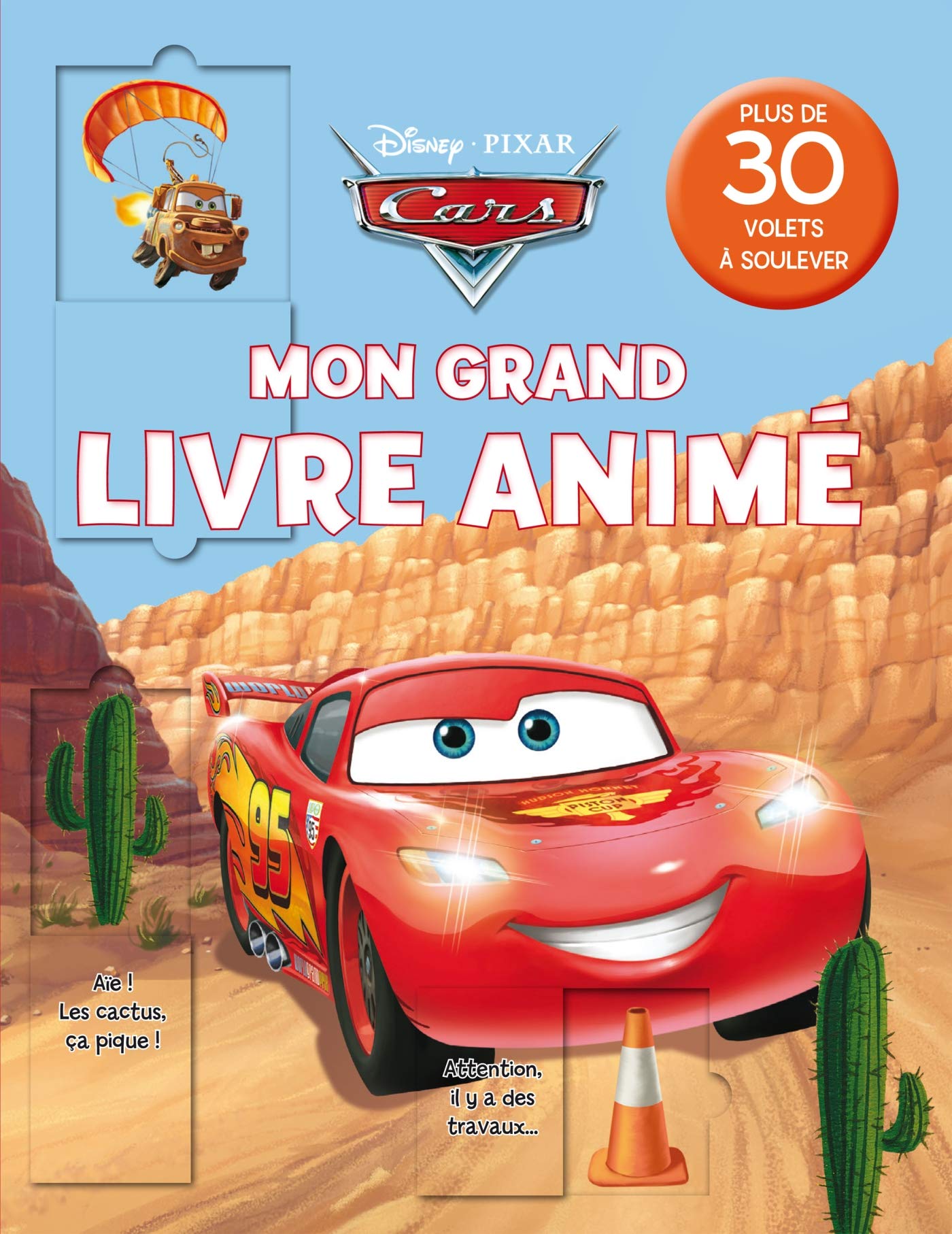 Mon grand livre animé Cars Books