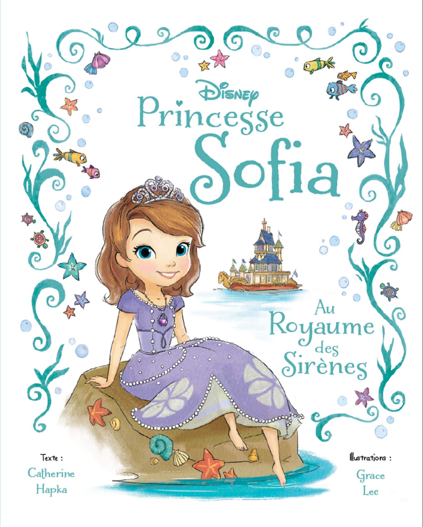 Princesse Sofia au Royaume des Sirènes, BEAU LIVRE Children's books