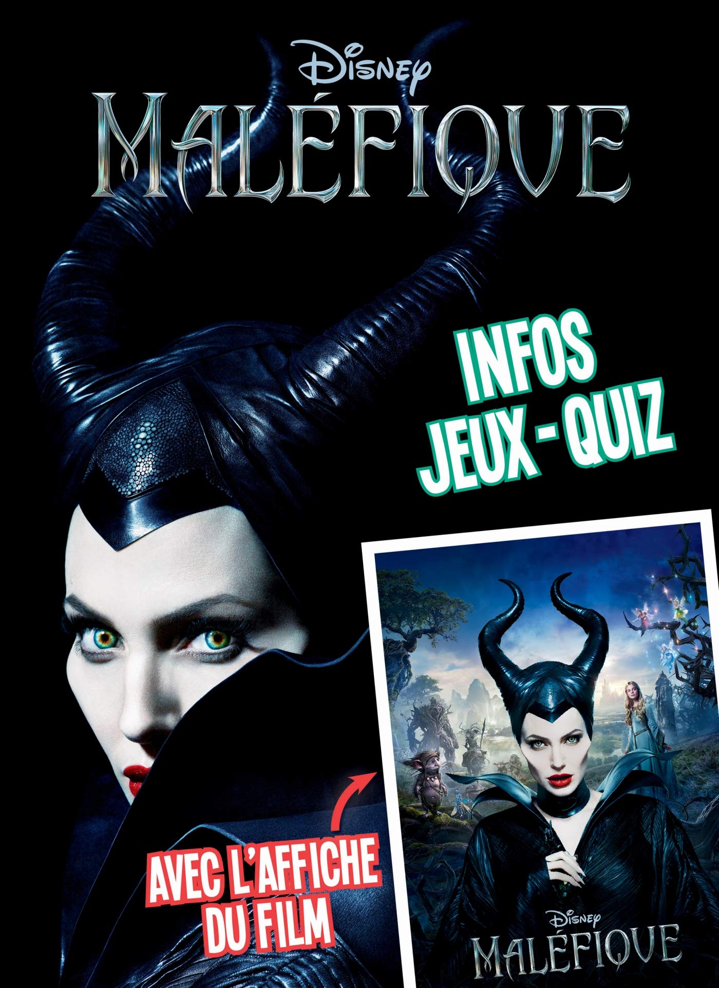 Maléfique: Infos, jeux-quiz, avec l'affiche du film Books